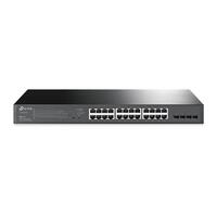 Комутатор TP-LINK SG2428P 24xGE (24xPoE), 4xSFP, 250Вт, WebSmart