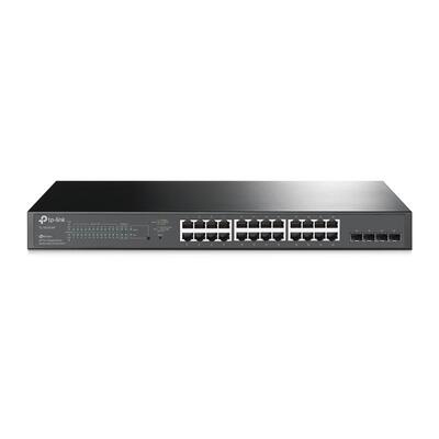 Комутатор TP-LINK SG2428P 24xGE (24xPoE), 4xSFP, 250Вт, WebSmart