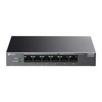 Комутатор TP-LINK LS106LP  6xFE (4xPoE), 41 Вт