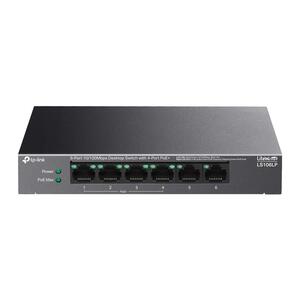 Комутатор TP-LINK LS106LP  6xFE (4xPoE), 41 Вт