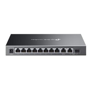 Комутатор TP-LINK ES210GMP  10xGE (8xPoE), 123W, WebSmart