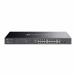 Комутатор TP-LINK Switch ES220GMP  20xGE (16xPoE), 250Вт, 2xSFP, WebSmart