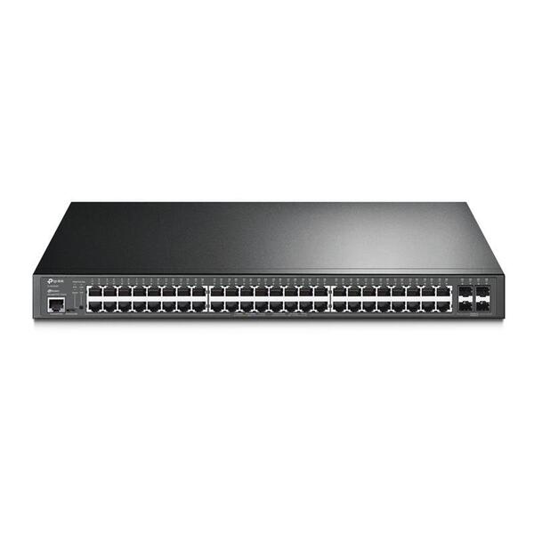 Коммутатор TP-LINK SG3452P 48xGE (48xPoE), 4xSFP, 384Вт, Управляемый L2