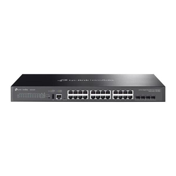Коммутатор TP-LINK SG5428X 24xGE, 4xSFP+, Управляемый L3