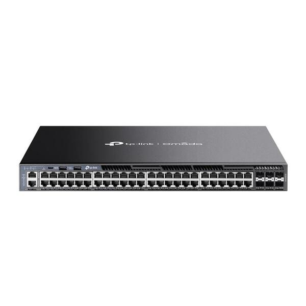 Комутатор TP-LINK SG6654X 48xGE, 6xSFP+, Керований L3