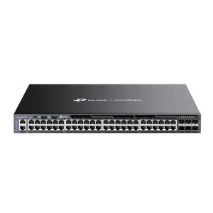Комутатор TP-LINK SG6654XHP 48xGE (48xPoE), 6xSFP+, 1440Вт, Керований L3