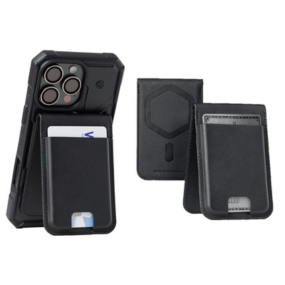 Чохол UAG для карт магнітний з підставкою, Metropolis Wallet PU, Black 964445114040