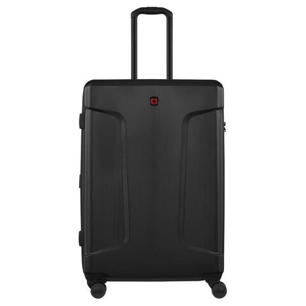 Валіза Wenger, Legacy, велика, пластик, 4 колеса, чорна