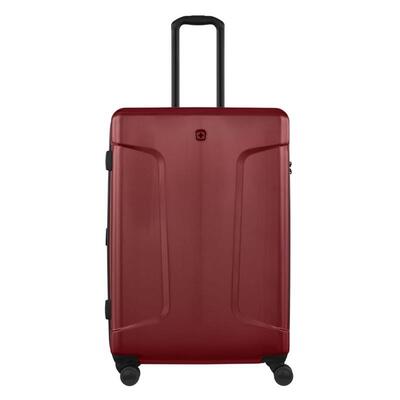 Валіза Wenger, Legacy, велика, пластик, 4 колеса, червона