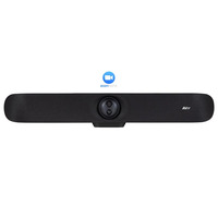 Відеотермінал Aver VB370A, Android 13, 4.5x Optical Zoom, 2 об'єктива 4K, PTZ, 14х Uni-mic, радіус дії 10 м, динаміки 2 х 6 Вт, Zoom Rooms, Dual Screen, чорний