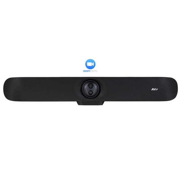 Відеотермінал Aver VB370A, Android 13, 4.5x Optical Zoom, 2 об'єктива 4K, PTZ, 14х Uni-mic, радіус дії 10 м, динаміки 2 х 6 Вт, Zoom Rooms, Dual Screen, чорний