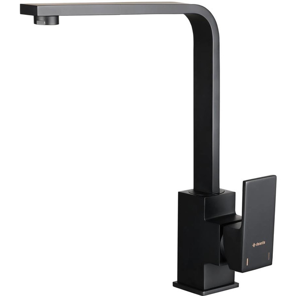 Змішувач для кухні Deante Anemon, довж.виливу - 207мм, поворотний, 1важіль, чорний