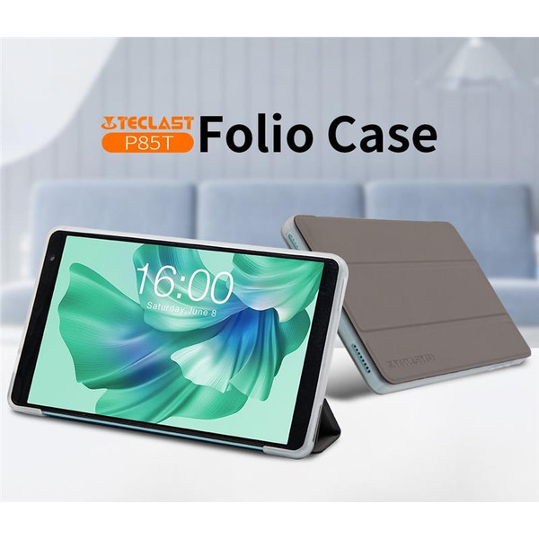 Чохол Teclast для P85T, 8", Flex, сірий