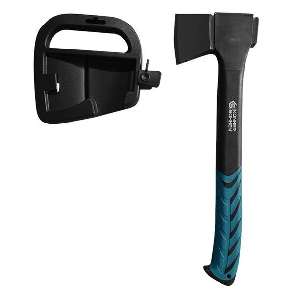 Сокира універсальна Konner&Sohnen KS CA950 руківя склопластик прогумоване покриття PTFE 44,5см 950гр