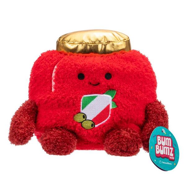 М'яка ігрaшка BumBumz TakeoutBumz Банка з Червоним Соусом Серафіна, 19см