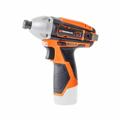 Гвинтоверт ударний акумуляторний Tekhmann TCD-90/i12 12В до 2500об/хв 90Нм 0.8кг без АКБ та ЗП