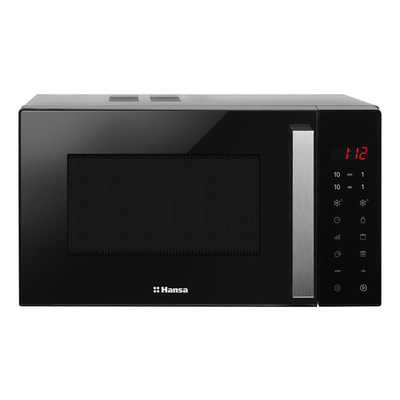 Мікрохвильова піч Hansa, 20л, електрон. керування, без поворотного столу, 700Вт, гриль, чорний