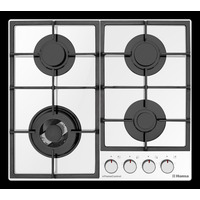 Варильна поверхня Hansa газова, 59см, чавун, білий