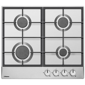 Варильна поверхня Hansa газова, 60см, чавун, нержавіюча сталь
