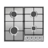 Варильна поверхня Hansa газова, 59см, чавун, нерж