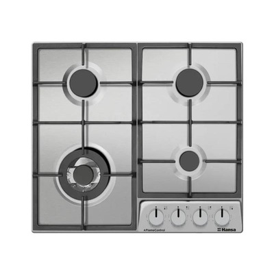 Варильна поверхня Hansa газова, 59см, чавун, нерж