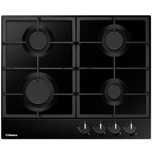 Варильна поверхня Hansa газова, 60см, чавун, чорний