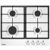 Варильна поверхня Hansa газова, 60см, чавун, білий