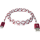 Кабель Defender ACH03-03LT USB(AM)-Lightning RedLED Backlight 1m