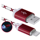 КабельDefender ACH03-03LT USB(AM)-Lightning RedLED Backlight 1m