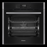 Духова шафа Hansa електрична, 77л, A+, дисплей, конвекція, чорний