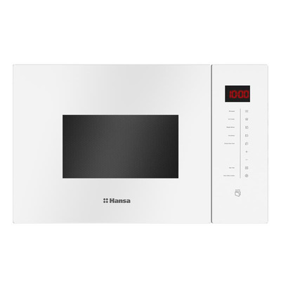 Вбудовувана мікрохвильова піч Hansa, 25л, функц. мікрохв., гриль, диспл., білий