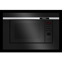 Мікрохвильова піч Hansa вбудовувана, 20л, електр.управл., 700Вт, гриль, дисплей, відкр.кнопкою, чорний