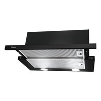 Витяжка Hansa телескопічна, 60см, 475м3ч, чорний