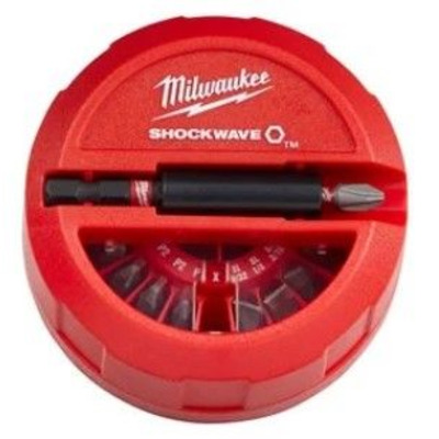 Біти Milwaukee Shockwave carabiner, набір 10шт, сталь