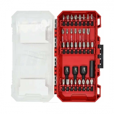 Біти Milwaukee Shockwave, набір 35шт, кейс