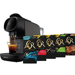 Кавомашина Philips капсульна L'OR Barista Sublime, 0.8л, капсули, чорний