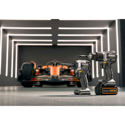 Набор из двух инструментов аккумуляторных бесщеточных McLaren F1 TEAM LIMITED EDITION DeWALT DCK200MP2T