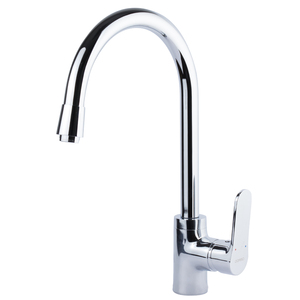 Змішувач MARMORE Ø35 для кухні J-излив на гайці CORSO DB-4B138C (9623100)