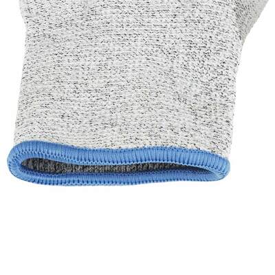 Рукавички трикотажні Антипоріз з частковим ПУ покриттям р10 (сірі-манжет) SIGMA (9449701)