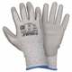 Рукавички трикотажні Антипоріз з частковим ПУ покриттям р10 (сірі-манжет) SIGMA (9449701)
