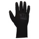 Рукавички трикотажні з частковим ПУ покриттям р10 (чорно-сірі манжет) SIGMA (9446411)
