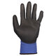 Рукавички трикотажні з частковим ПУ покриттям р10 (синьо-чорні манжет) SIGMA (9446431)