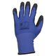 Рукавички трикотажні з частковим ПУ покриттям р10 (синьо-чорні манжет) SIGMA (9446431)