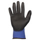 Рукавички трикотажні з частковим ПУ покриттям р10 (синьо-чорні манжет) SIGMA (9446431)