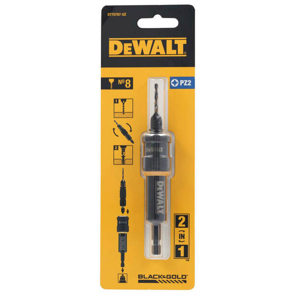 Швидкозмінний вузол системи свердління FLIP&amp;DRIVE №8 DeWALT DT70787