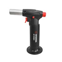 Пальник газовий заправний. П'єзорозпал, 1100 град.С. STORM INTERTOOL GB-0008