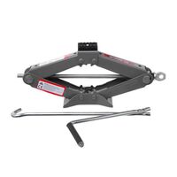 Домкрат механічний ромбоподібний 1т., гумовий упор., 92-340 мм INTERTOOL GT0180