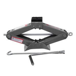 Домкрат механічний ромбоподібний 2т., гумовий упор., 110-400 мм INTERTOOL GT0184