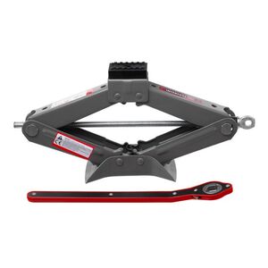 Домкрат механічний ромбоподібний 2т. з тріскачкою, гумовий упор., 110-400 мм INTERTOOL GT0185