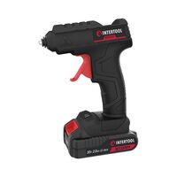 Пістолет клейовий 20 В, під стрижні 10.8-11.5мм, без ЗП та АКБ INTERTOOL WT-9301